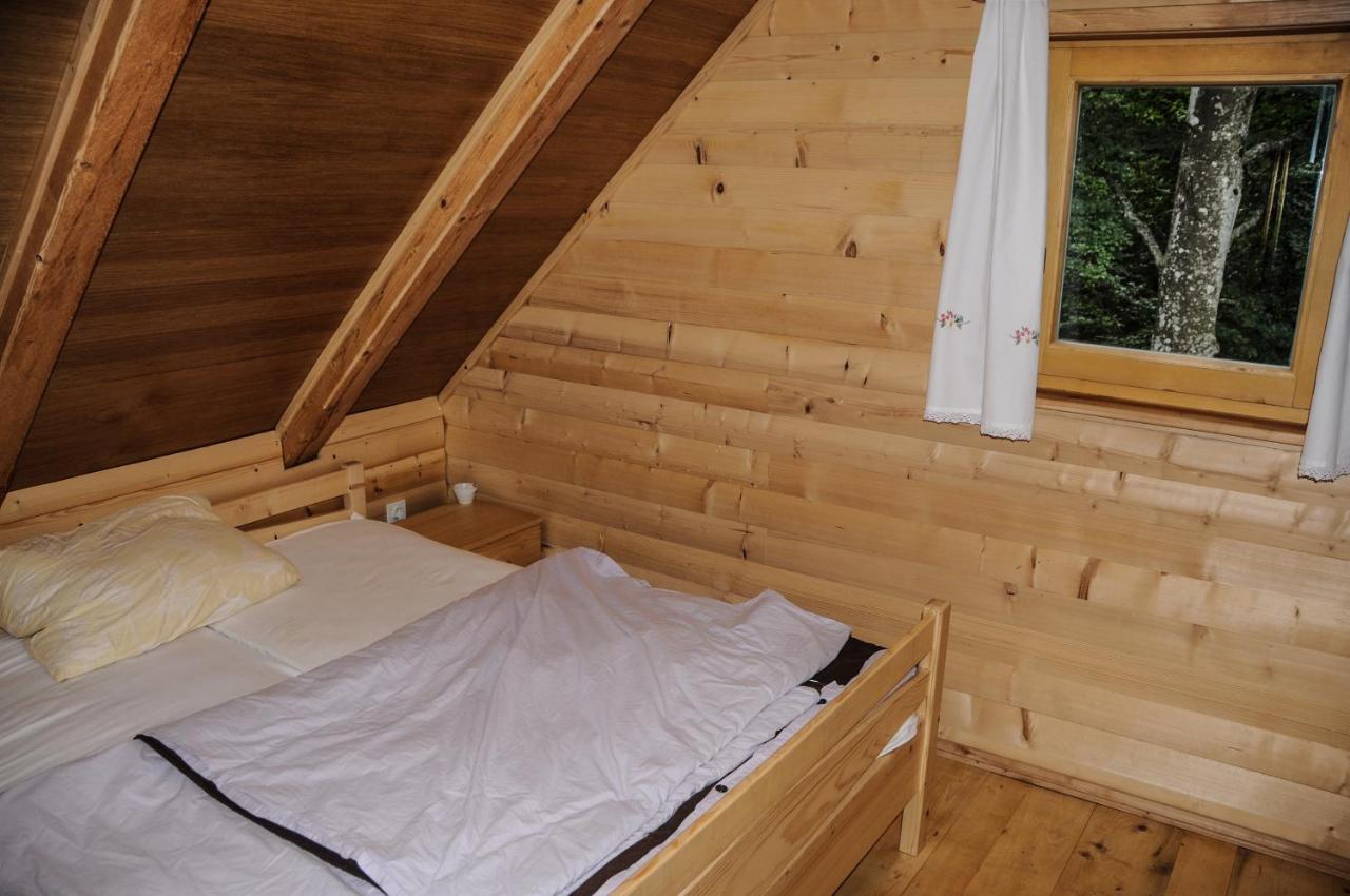 Gorska Hiska Vogar Nad Bohinjskim Jezerom المظهر الخارجي الصورة